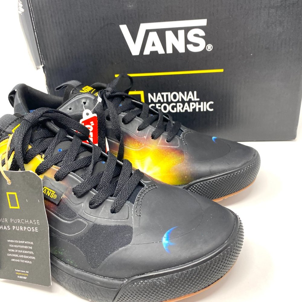VANS UltraRange Exo National Geographic Collab Nova Spark Black Women's 8.5 - Picture 8 of 10